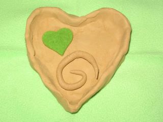 Herz mit Spirale