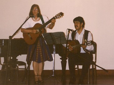 Petra und Roland in Tacna